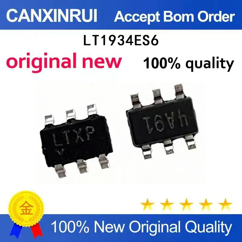 

(5-100 Pieces) LT1934ES6 SOT23-6 silk screen LTXP switch regulator spot chip IC