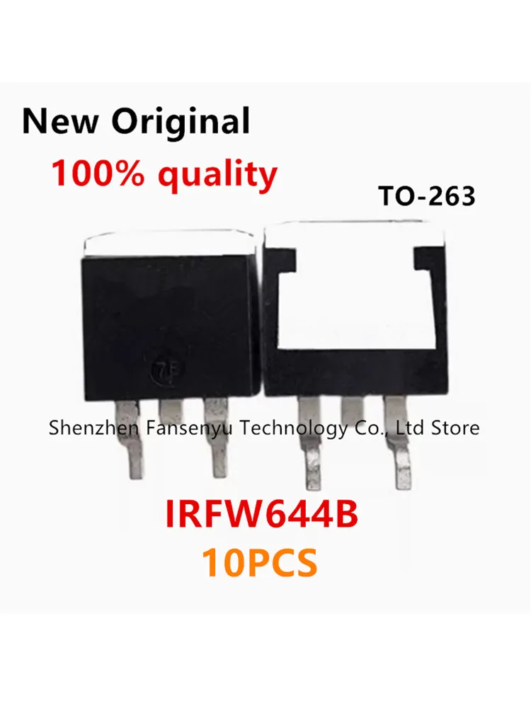 (10piece)100% New IRFW644B IRF W644B TO-263 Chipset