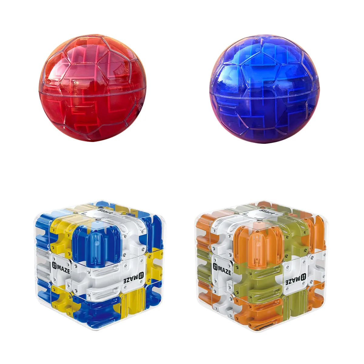 Hot 3D Maze Magic Cube Fidgeting Toys Kids Labyrinth Creative Puzzle Intelligence Cube Logical Thinking Educational Toys