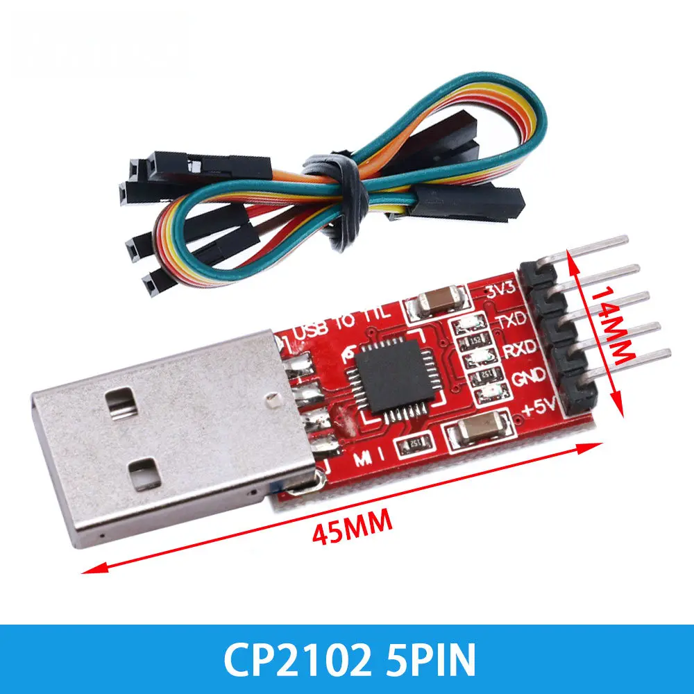 Moduł CP2102 USB do TTL szeregowy UART do STC kabel do pobierania PL2303 Super Brush line upgrade dla Arduino CP2102