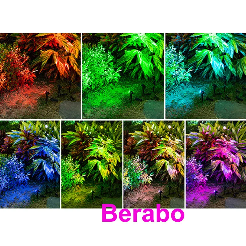 10 Stück Garten lampe im Freien 220V 110V LED Rasen leuchten 12V wasserdichte Spike Glühbirne 3W 5W 7W 10W Landschaft IP65 Weg Spot Beleuchtung – Detail 10
