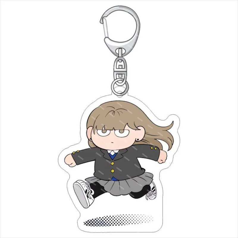 You and I Are Polar Opposites Miyu Suzuki Yusuke Tani 6cm Acrylic Figure Keychain Face Pinching Festival Christmas Collecting