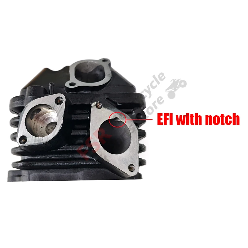 رأس الأسطوانة (إصدار المكربن/EFI)، يناسب LiFan 165ML-P KPT200 KPR200 KPS200 LF200-10L-10R-10P-10D، P/N:LE0109507160000