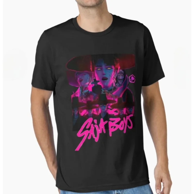 

KPop Demon Hunters Merch 2025 Tee Merch T-shirt Men Short Sleeve Funny Tee Unisex Tops
