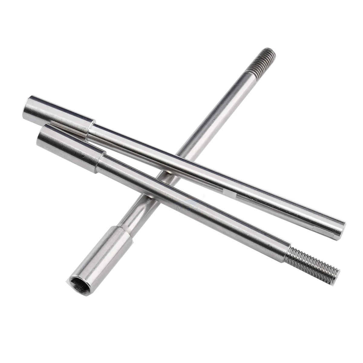 الفولاذ المقاوم للصدأ 6.35 مللي متر 1/4 ''دعامة رمح طول 110/1120 مللي متر لمحرك الغاز RC قارب عمود كابل مرن