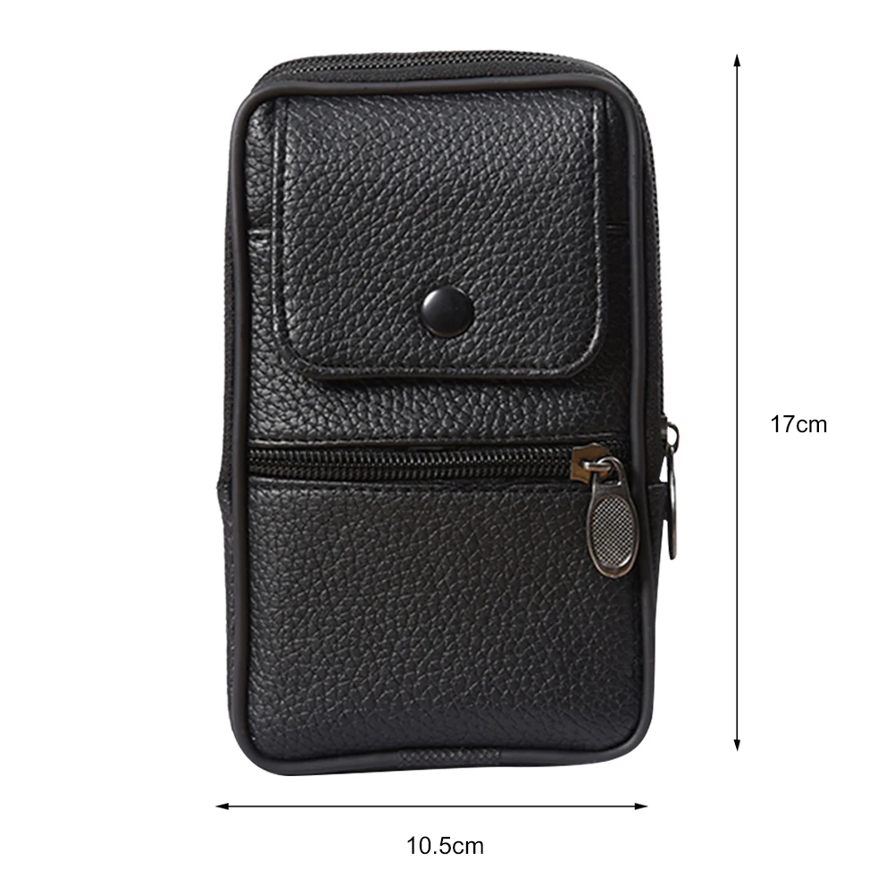 Men Belt Bum Pouch Multifunctional Waist Fanny Pack Zipper Shoulder Bag Belt Bum Pouch Outdoor Purse Camping Hunting Bag