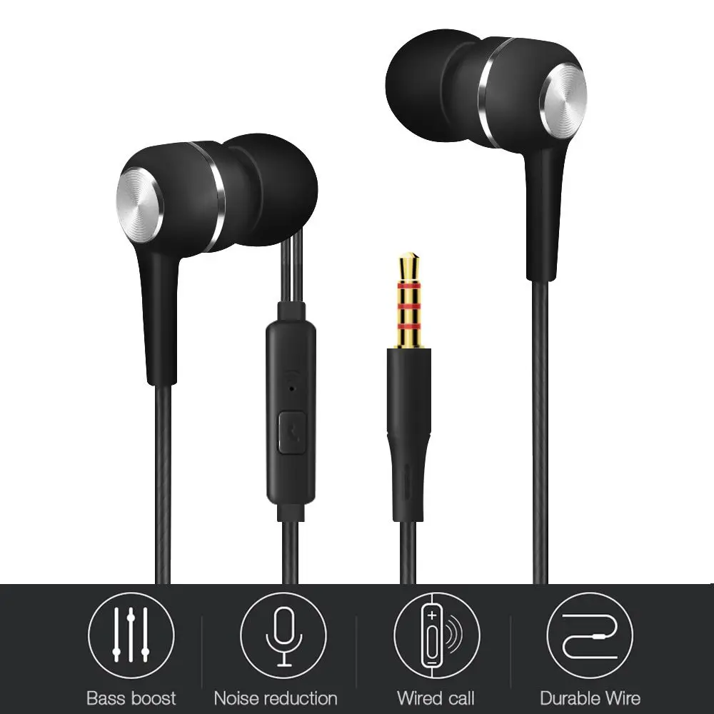 VPB S12 Sport Earphone wholesale Wired Super Bass 3.5mm Crack Colorful Headset Earbud with Microphone Hands Free for Samsung