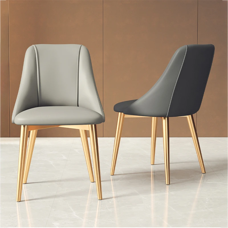 

Desk Relaxing Nordic Dining Chairs Living Room Single Ergonomic Dining Chair Garden Chaise Salle A Manger Home Furniture ZY50CY