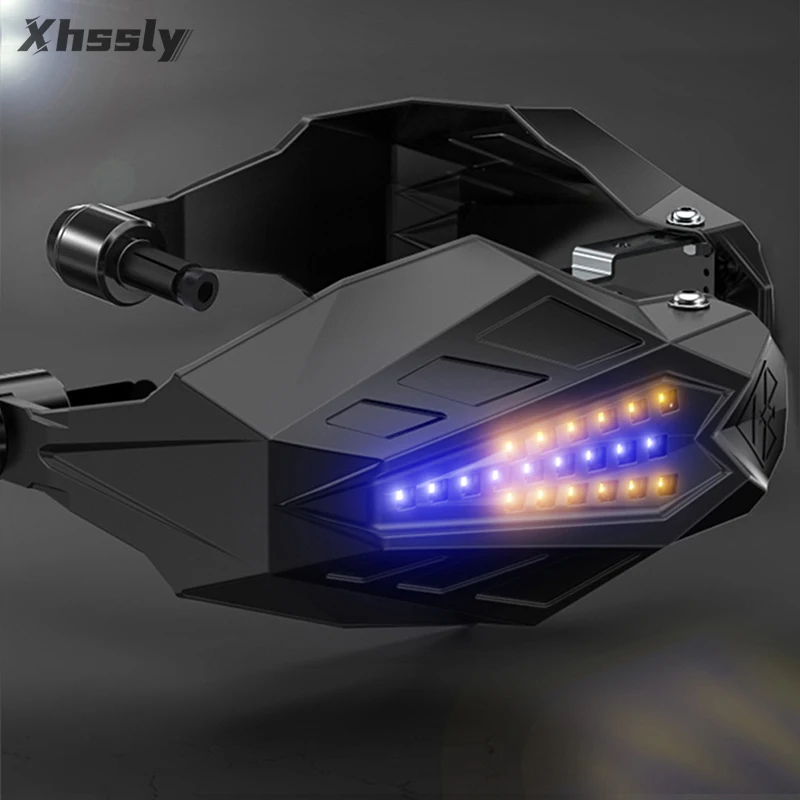 

Motorcycle Hand Guards Motocross Handle Protector LED Handguard For HONDA Shadow Vt1100 Cr 125 Vfr 1200 Nc700X St1100 Hornet 600