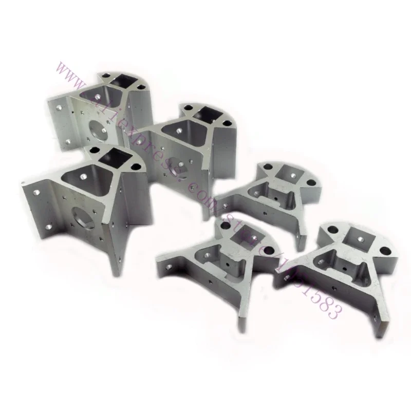 1x RepRap Delta Kossel Mini Corner Fitting Aluminum Alloy Mount Frame Bottom Vertex+Top Vertex kit F 3d Printer 2020 Extrusions