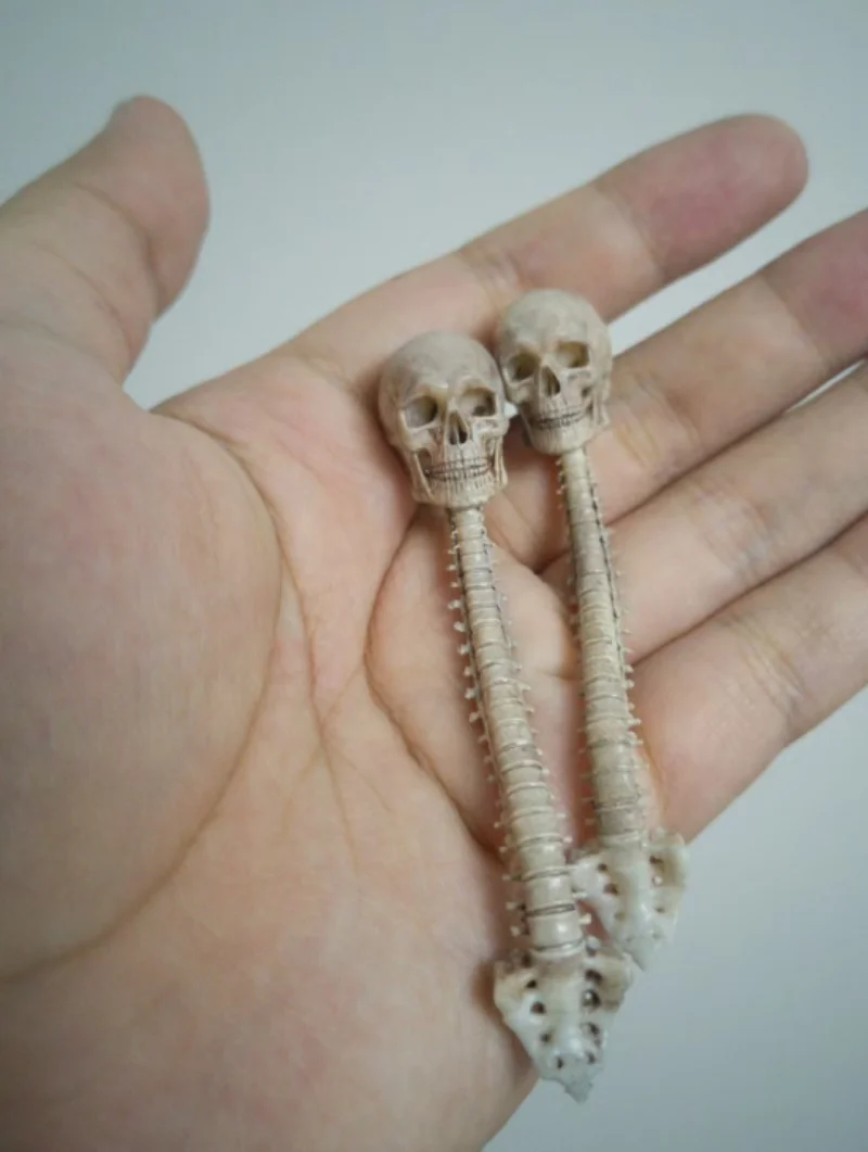 1/12 Scale (1pc)Skull Spine Accessoriess Model for 6'' Figure