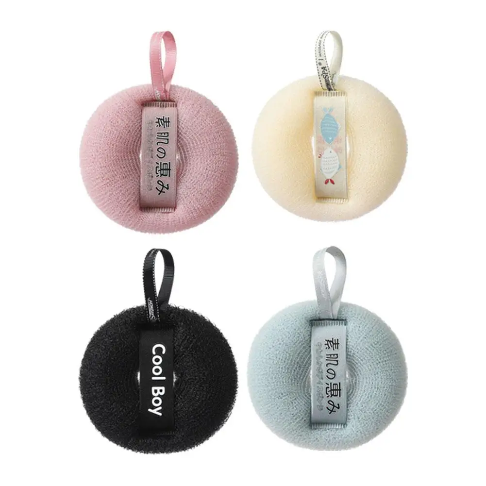 Round Sunflower Shower Ball Super Soft Massage Bath Mud With Bath Brush Sponge Towel Suction Accessories Cup Ball Bathroom P1c3