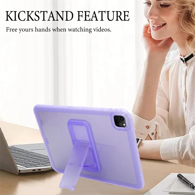 For XiaoMi Mi Pad 8 7 Pro 11.2 6 5 6S Pro 12.4 11 inch Case Stand Tablet Back Cover For Xiaomi RedMi Pad 2 9.7 SE 8.7