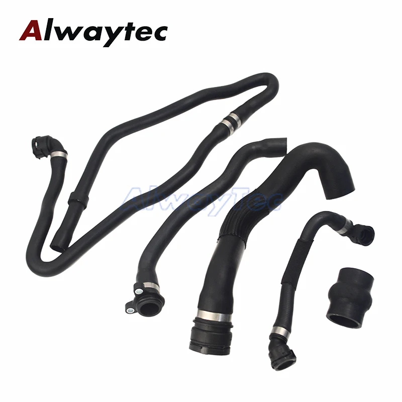 قطع غيار السيارات المبرد المبرد خرطوم ترموستات انبوب ماء 11537581576 11537580969 لسيارات BMW F18 F10 740i F02 740Li F06 640i N52