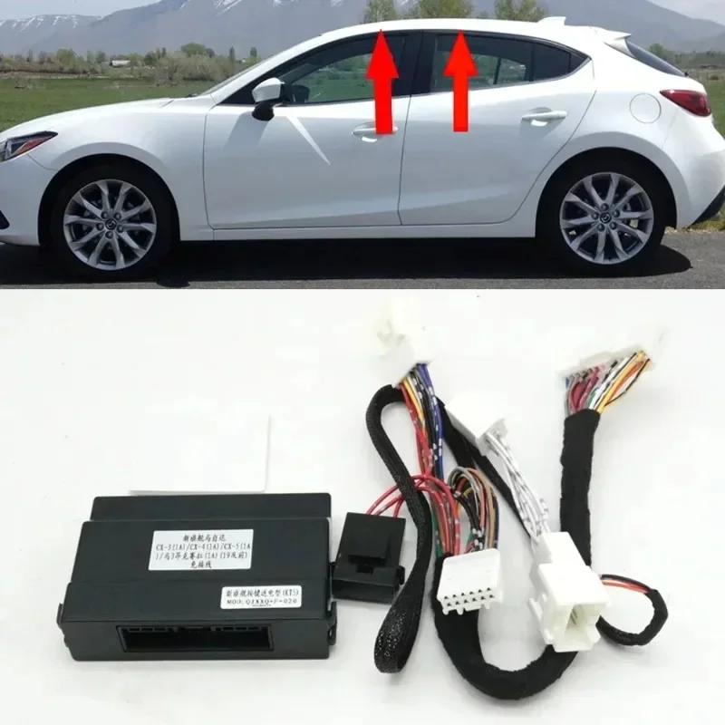 Auto Window Lifter Kit With Sensor Cable For Mazda 3 Axela CX-3 CX-5 Mazda2 Demio Intelligent Car Accessories