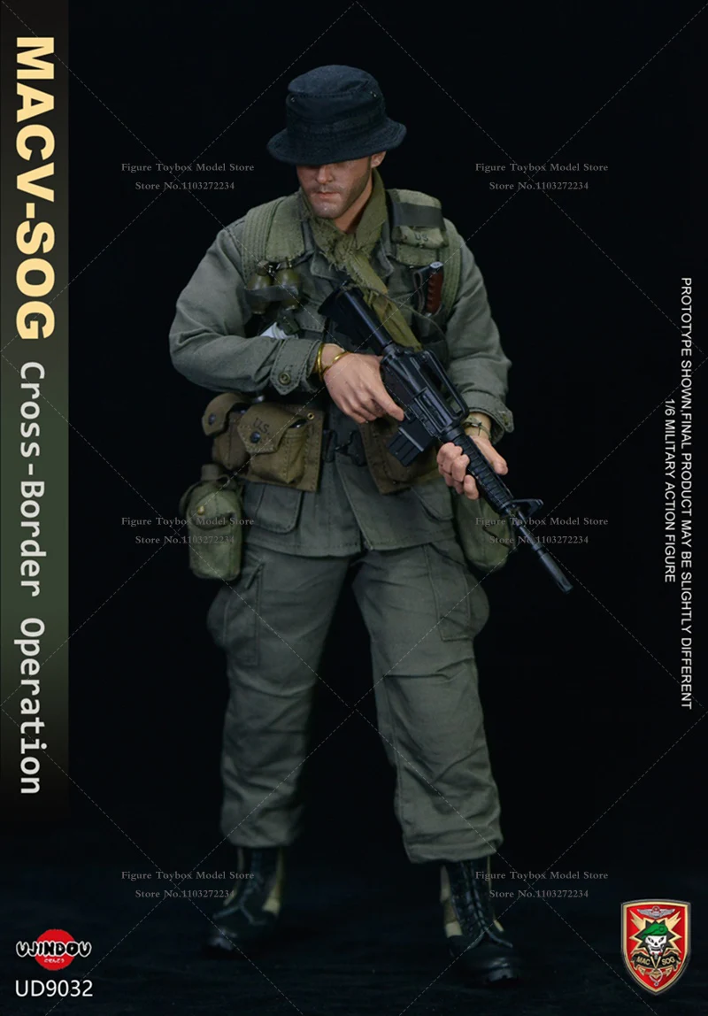 In Stock UD9032 1/6 Movable Cross-border Operation Scout Military Soldier Model Weapon Marching Accessory 12