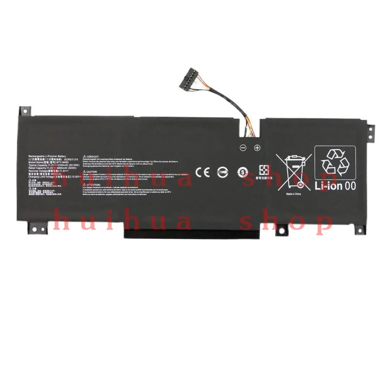 

BTY-M492 Battery For MSI Pulse GL66 GL76 Katana GF66 Sword 15 A11U WF66 53.5Wh