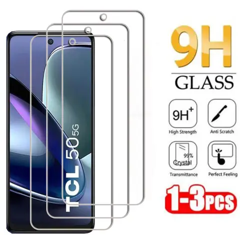 HD Original Tempered Glass For TCL 50 5G 6.6" 2024 TCL 50 5G TCL50 5G Screen Protective Protector Cover Film