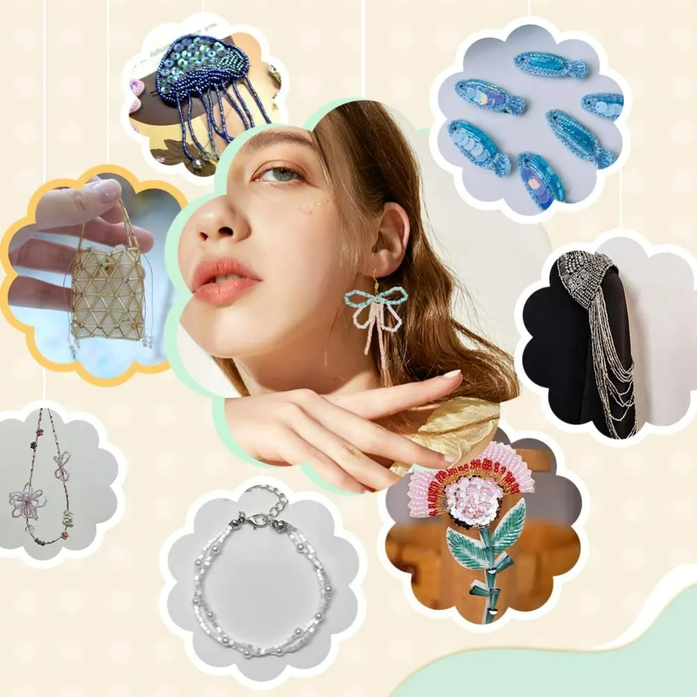 720 قطعة 6 ألوان أنبوب الخرز 24 جرام 3.8 مللي متر الزجاج البذور الخرز اسطوانة البذور الخرز التطريز الخرز أنبوب صغير الحرفية فاصل #6