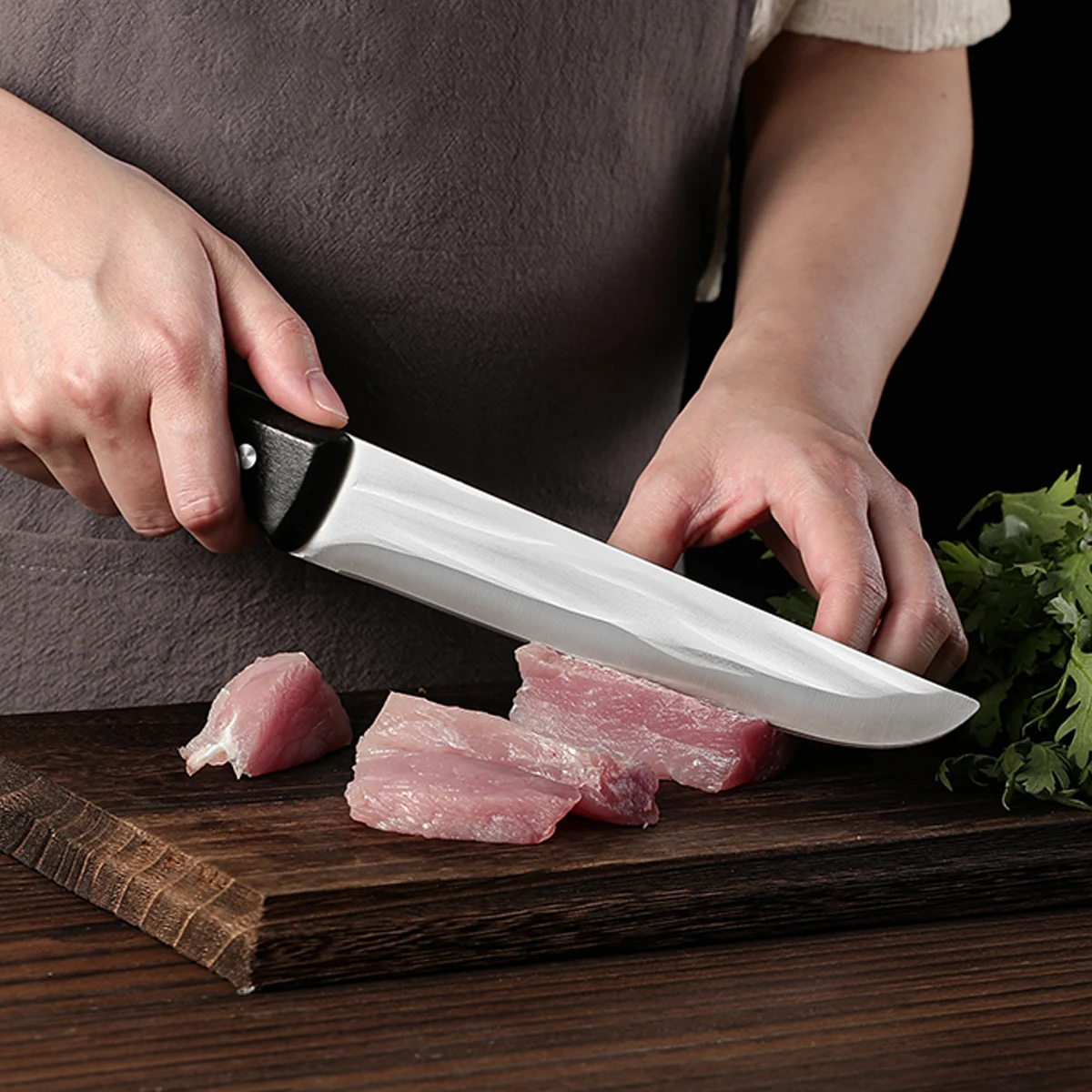 1/2PC Kitchen boning knife Forged boning slicing knife Chef fillet knife, fishing, grilling tools and other knives