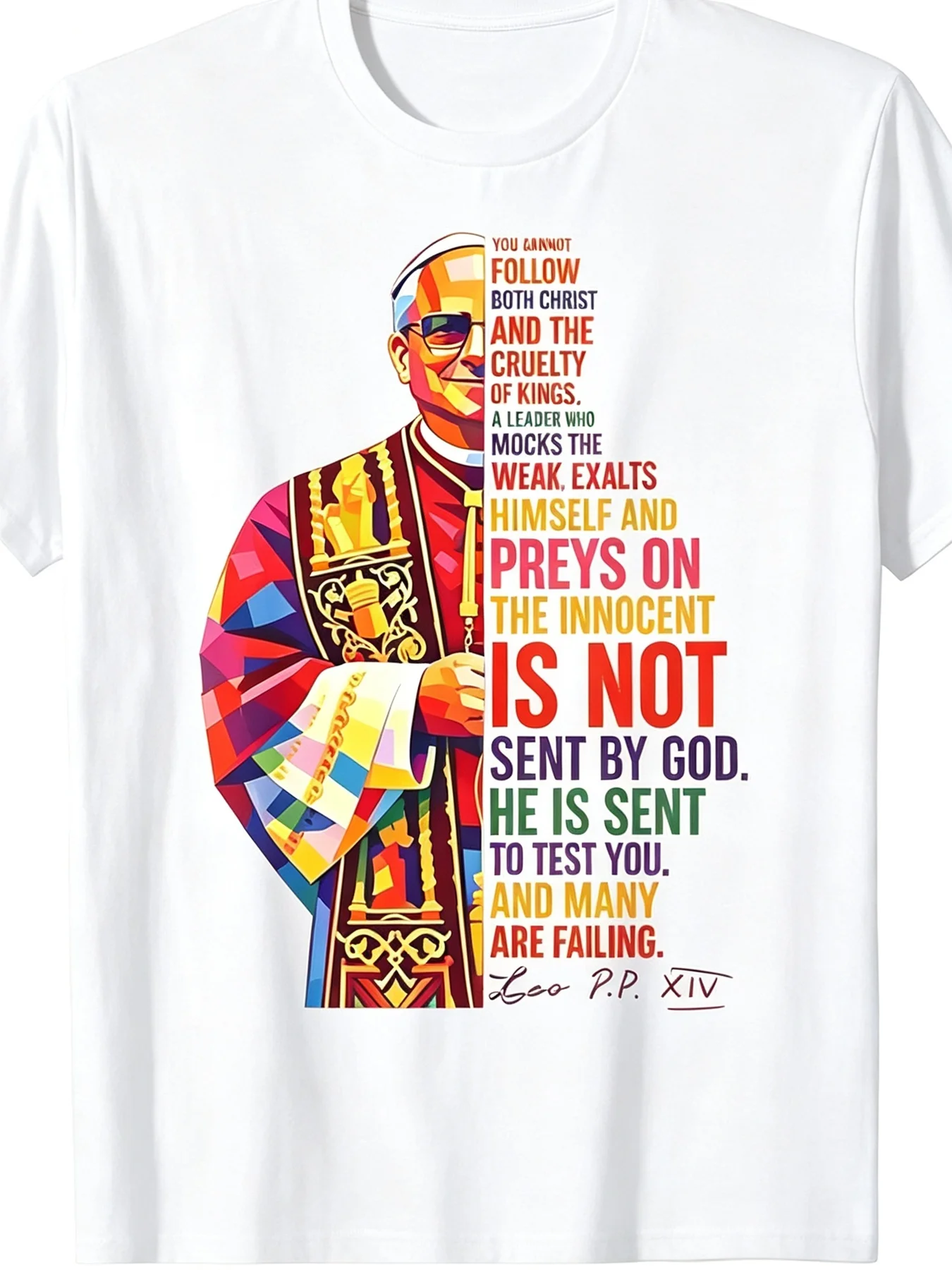Street Style Fashion Quotes - 2026 Summer Fashion Men's Retro Pope