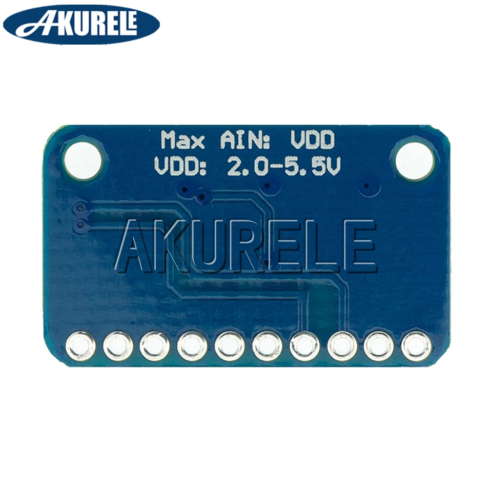 ADC Development Board, ADS1115, ADS1015, ADC, Ultra Compact, 16 precisão, 4 canais, 16 bits, conversor analógico-digital, I2C