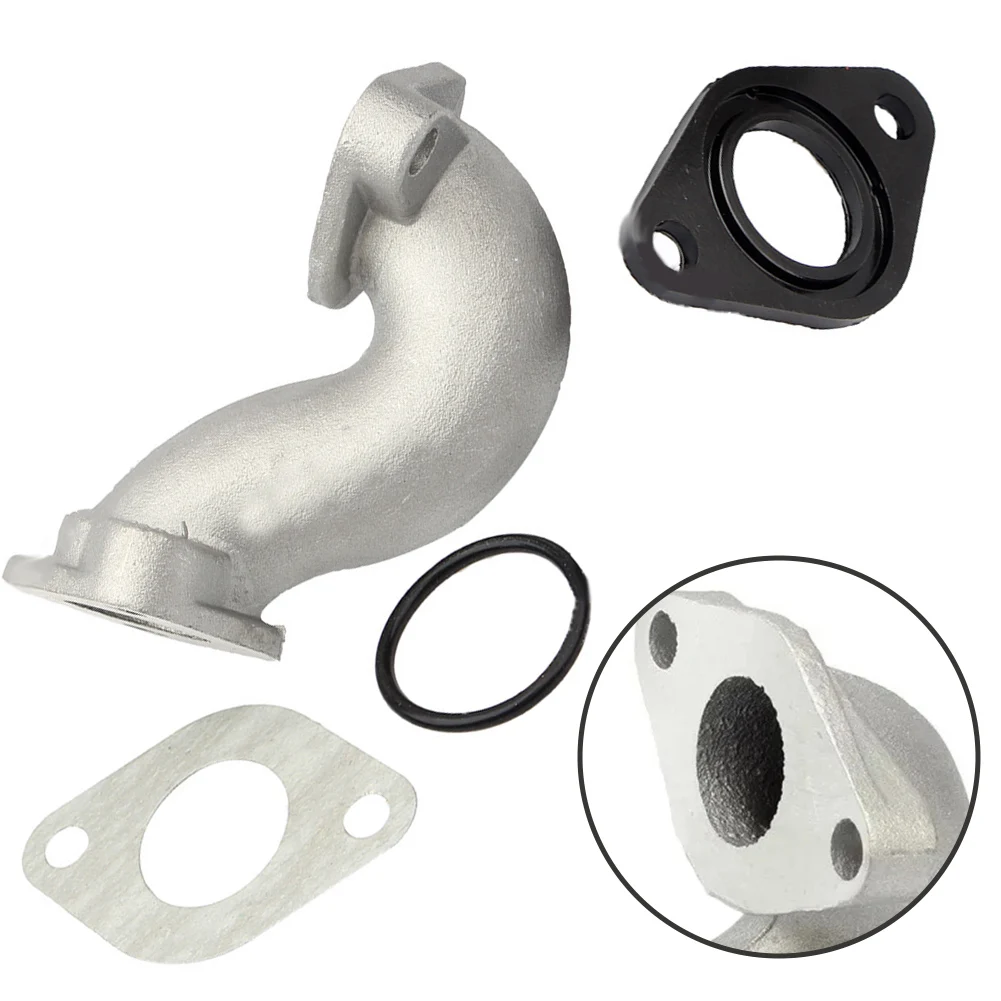 Easy Installation Intake Manifold Motorcycle Repair Engine Maintenance Lightweight Design Longevity Assurance Aluminum Material