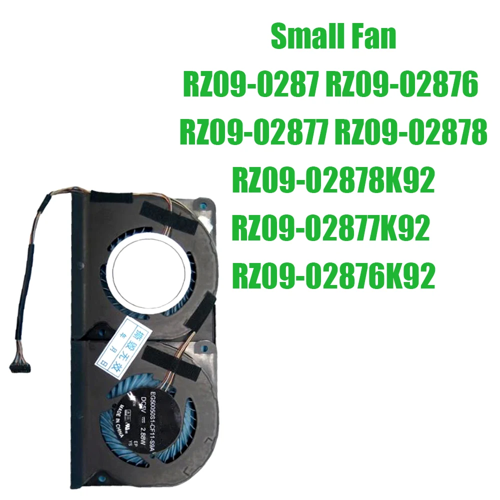 For RAZER For Blade Pro 17 RZ09-0287 RZ09-02876 RZ09-02877 RZ09-02878 RZ09-02878K92 RZ09-02877K92 RZ09-02876K92 DC5V 2.88W Fan