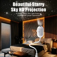 Explosive USB Starry Sky Projection Light for Car Interior, Home, Bedroom, Nightlight, Romantic Galaxy Atmosphere Light 2