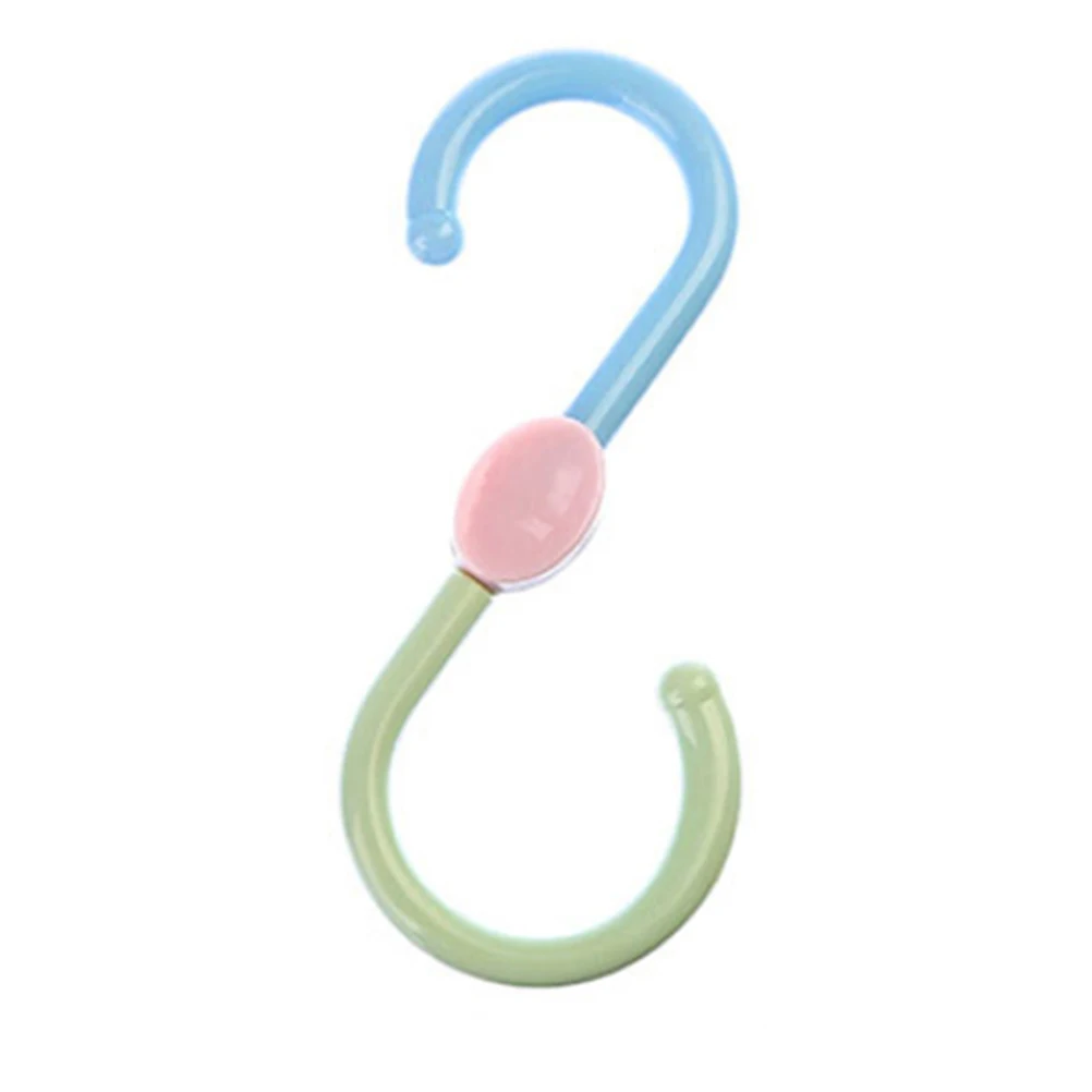 

3pcs 4 Packs Colorful Rotatable 360 Degree Multifunctional Hanging Hooks For Shoes Towels Home Storage Organizer Space