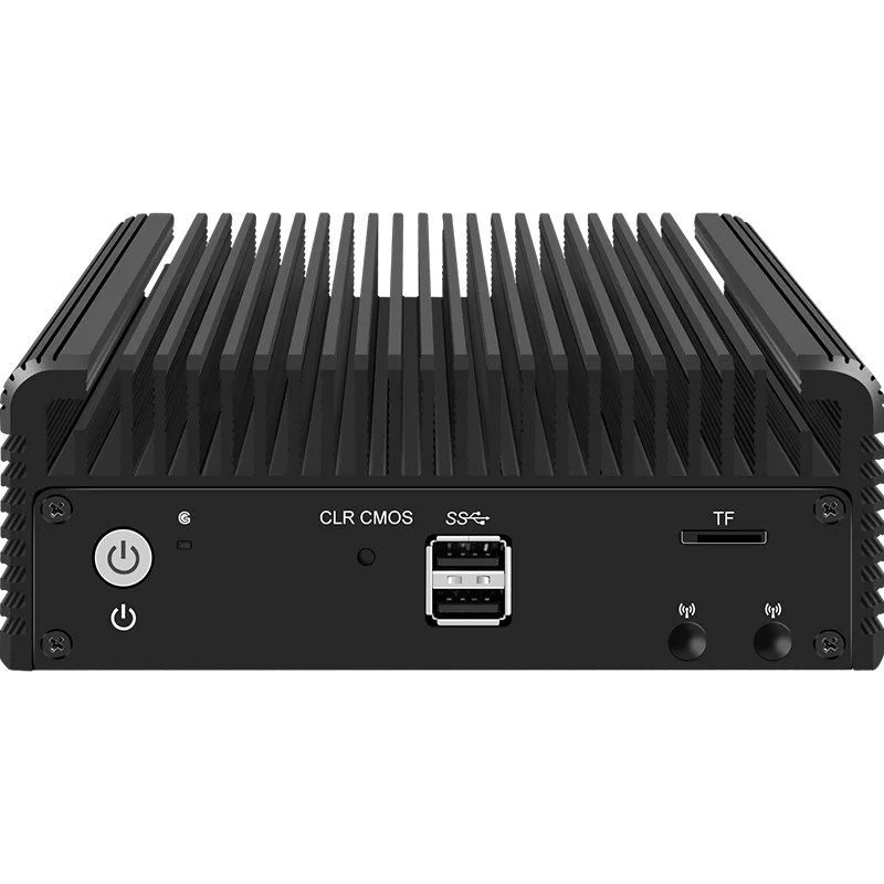 Router Intel Alder Lake i3 N305 Firewall Mini, komputer PC 8 Core N100 tanpa kipas Proxmox DDR5 4800MHz 4xi226-V 2.5G