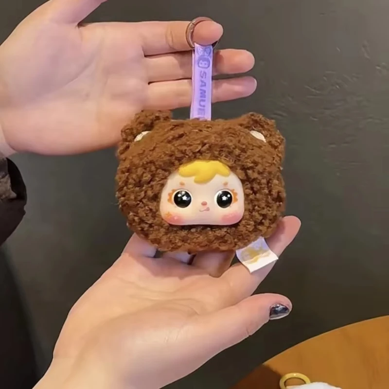 

Мини-плюшевая слепая коробка Samuel-коллекция милых животных-брелок, случайная кавайная мягкая игрушка для девочек, модные аксессуары в стиле аниме, подарок