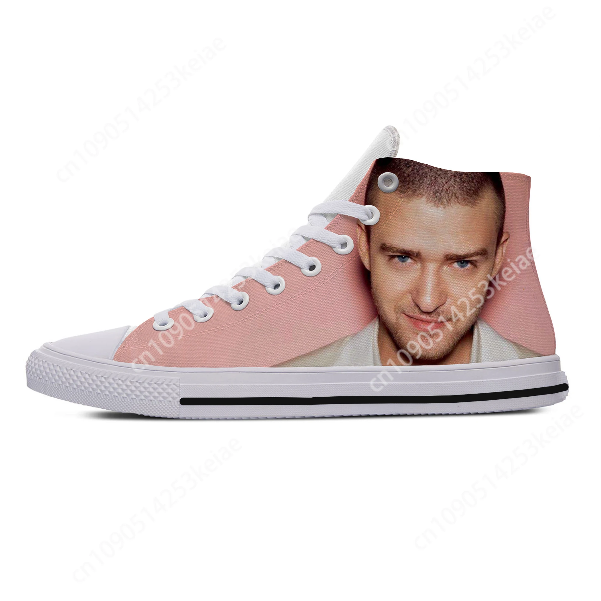 Hot Cool Summer Justin Timberlake Eminem Leisure Shoes Men Women Hip Hop Comfortable Canvas Shoes High Help Classic Board Shoes