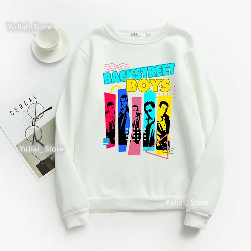 Backstreet Boys World Dna Graphic Print Hoodies Women Winter/Spring/Autumn Sweatshirt Clothes Funny Hip Hop Long-Sleeved Jumper