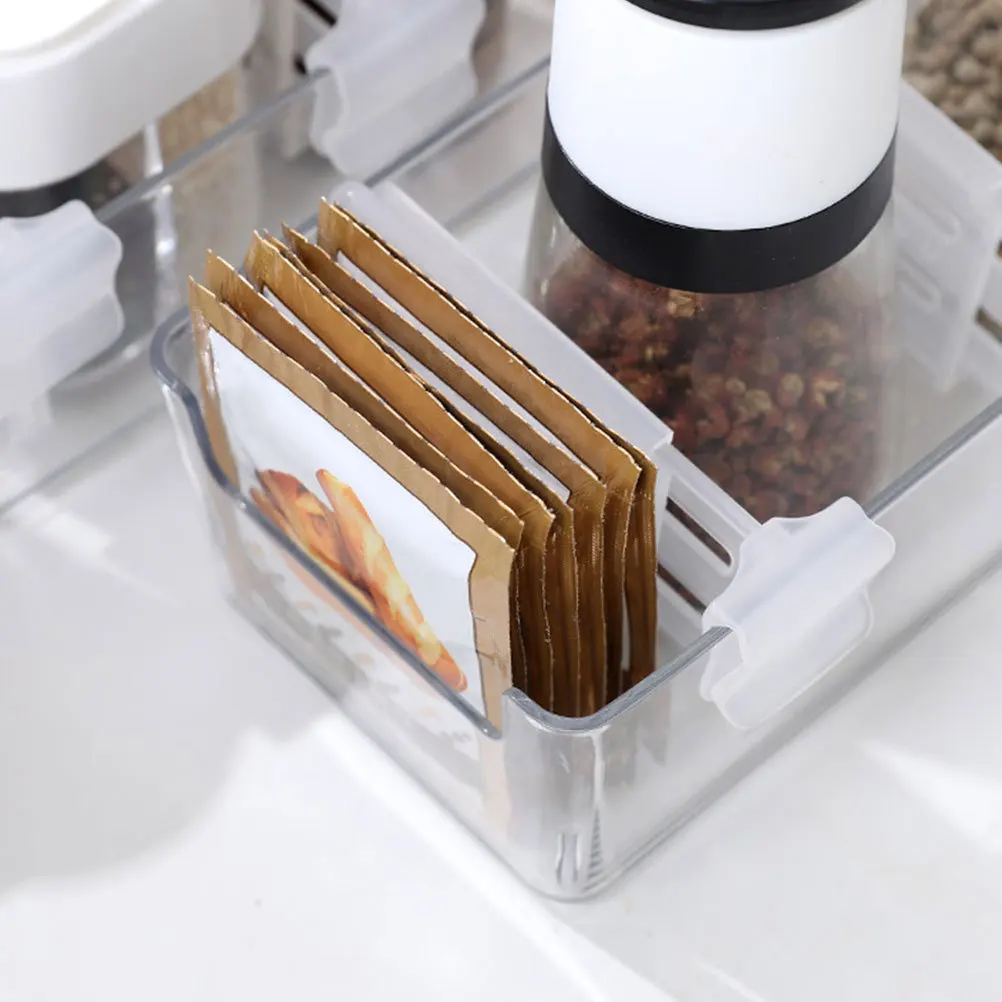 

12pcs Refrigerator Partition Board Telescopic Side Door Divider Fridge Organizer Storage Space Food Classification Splitter
