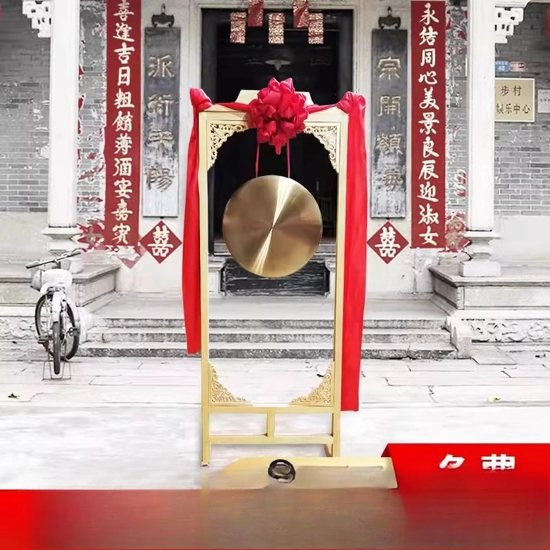 

Gong stand,musical instrument, opening celebration, hanging gong stand, openingthree and a half sentences