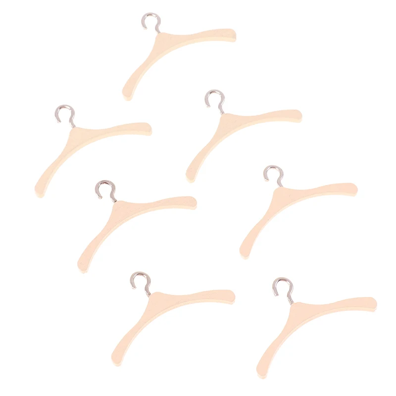 2/5PCS 1:12 Dollhouse Miniture Coat Hanger Simulation Bedroom Decoration Accessories Toys