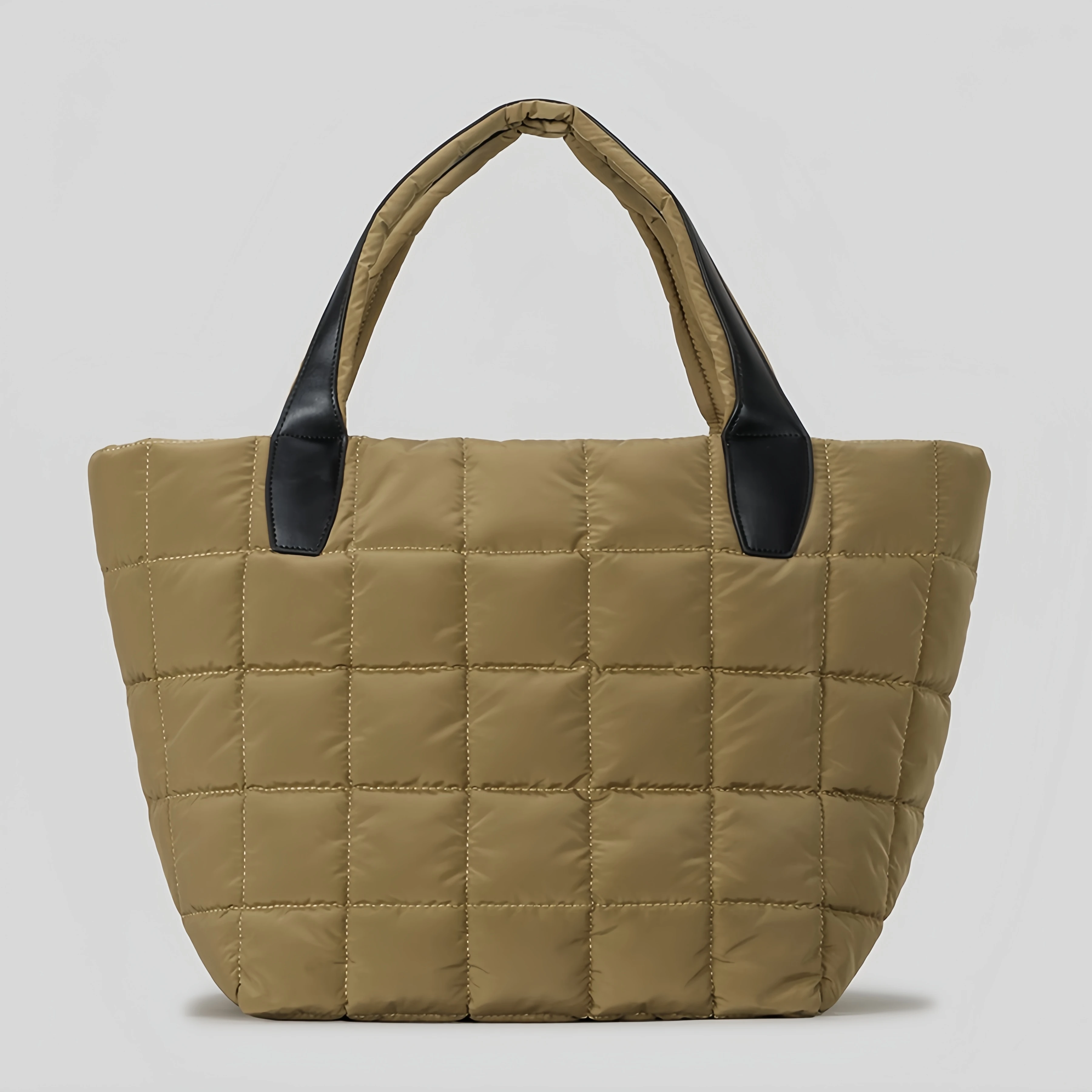 

Lightweight Nylon Quilted Women's Handbag Puffy Tote Bag High Quality Quilted Puffer Cross Body Sling Tote Bag Puffer Handbag