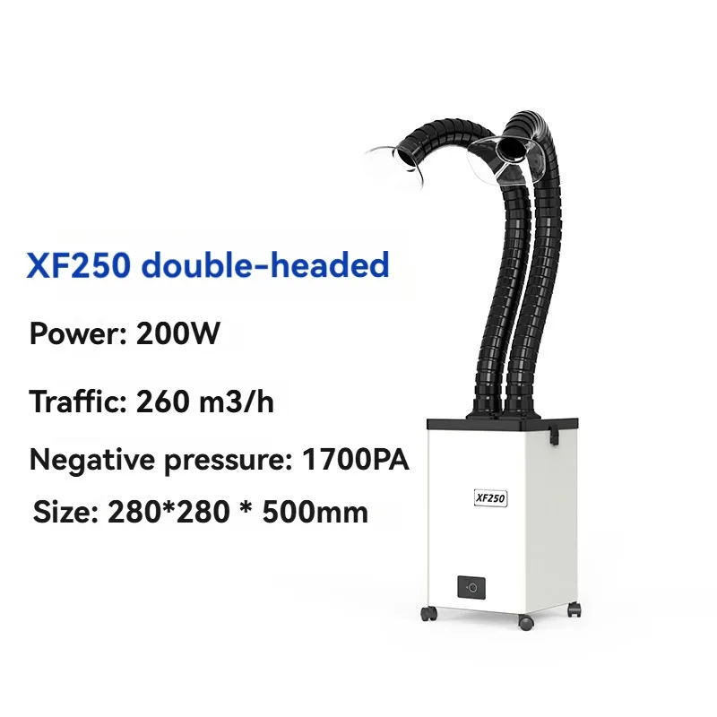 Imagen 7: Extractor de Humo para Soldadura de 80W/130W y Purificador de Polvo de Alta Potencia, Adecuado para Humo y Polvo de Marcado y Grabado Láser