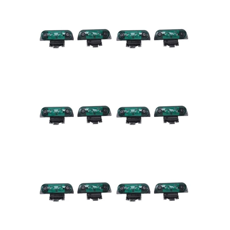 For car-12X 24V Truck Top Lamp For Volvo Truck FH FH16 FM Truck Side Markers Light 82116545 21087346 842208821 Green Light