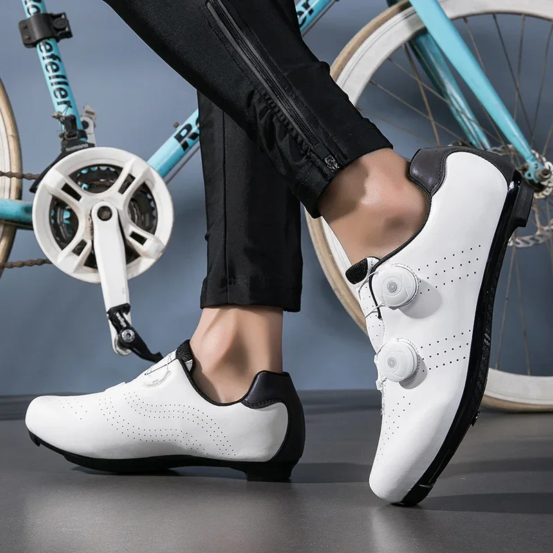 MTB-Radschuhe für Herren, Cleats-Schuhe, Flachpedal-Fahrradschuhe, Speed-Cycling-Sneaker, Mountainbike-Schuhe, SPD-Rennschuhe – Detail 11