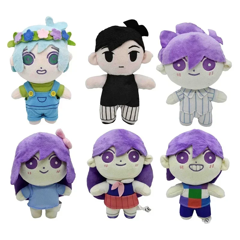 fast ship Omori Plush Doll Cartoon Stuffed Pillow Toy Plushies Figure Cute Gifts Omori Cosplay Props Merch Game  Plush Toys