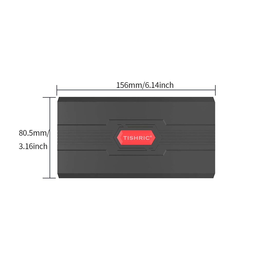 TISHRIC SATA a USB C Adecuado para juegos Caja de disco duro móvil multifunción de 2,5 pulgadas para PC, computadora portátil, TV, PS5, PS4