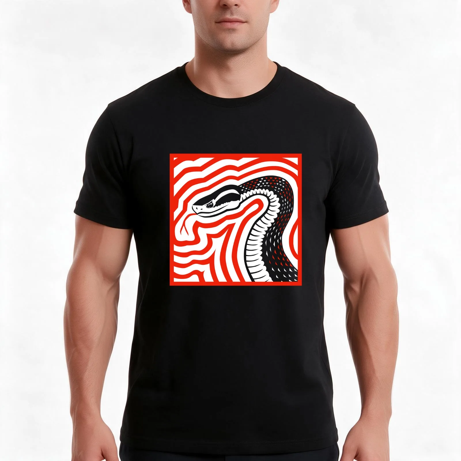 Love for the Unloved - Cottonmouth T-Shirt, Summer Casual Cotton Tee, Oversized Streetwear Tops, Vintage Graphic Print