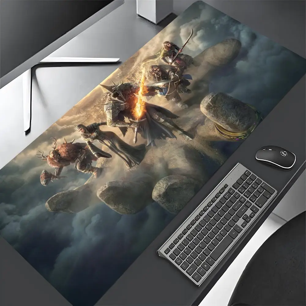 Movie Rings Of The Lords Mouse Pad desk decoration Gaming Mousepad Large 900x400mm MouseMat Gamer XXL Mause Carpet PC Desk