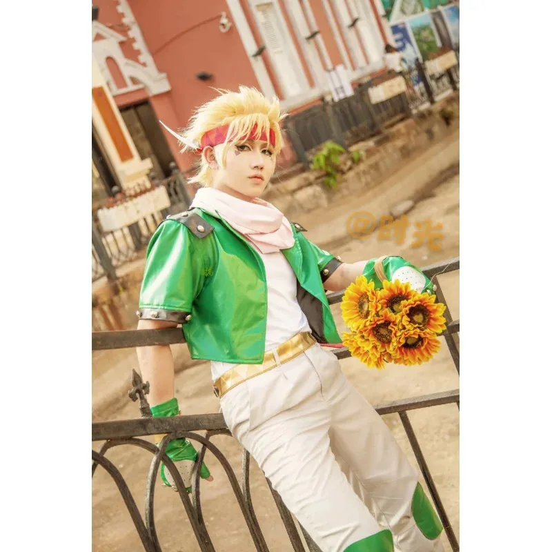 

aa26Jo's Bizarre Adventure Caesar Anthonio Zeppeli Косплей Костюм 11