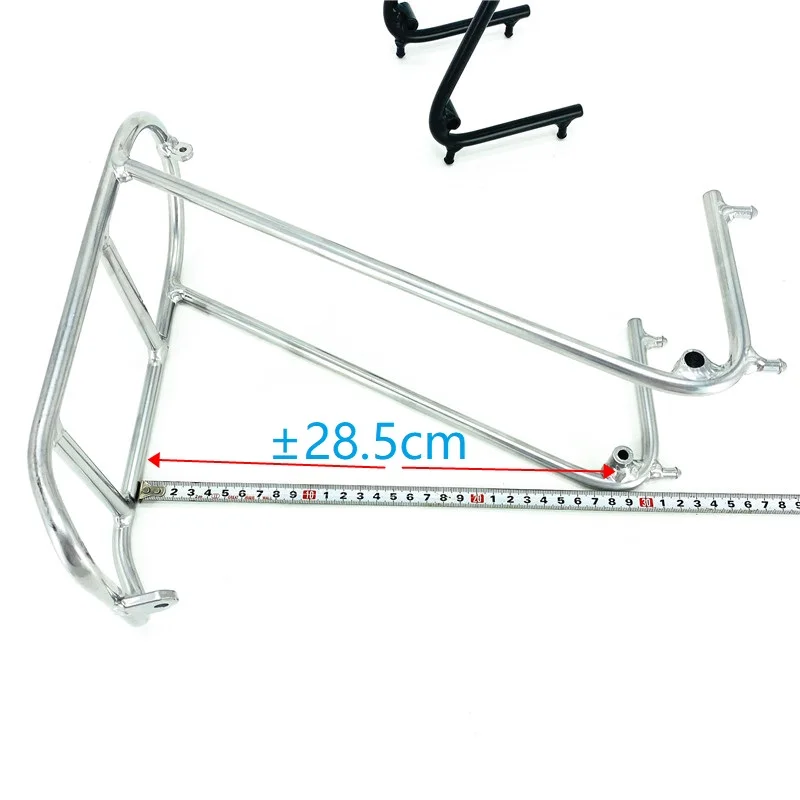 For Dahon P8 20 inch Folding Bicycle Luggage Carrier Aluminum Alloy Front Cargo Rack V Brake Disc Brake Folding Bike Rack KAA084