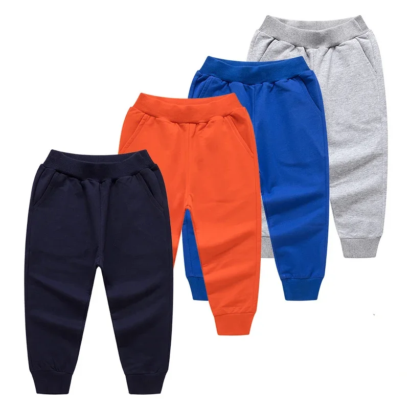 2024 Children Pants Autumn Girls Sports Pants Spring Winter Kids  Boys Harem Pants Fall Clothes for Kids  6 8 10 12Y