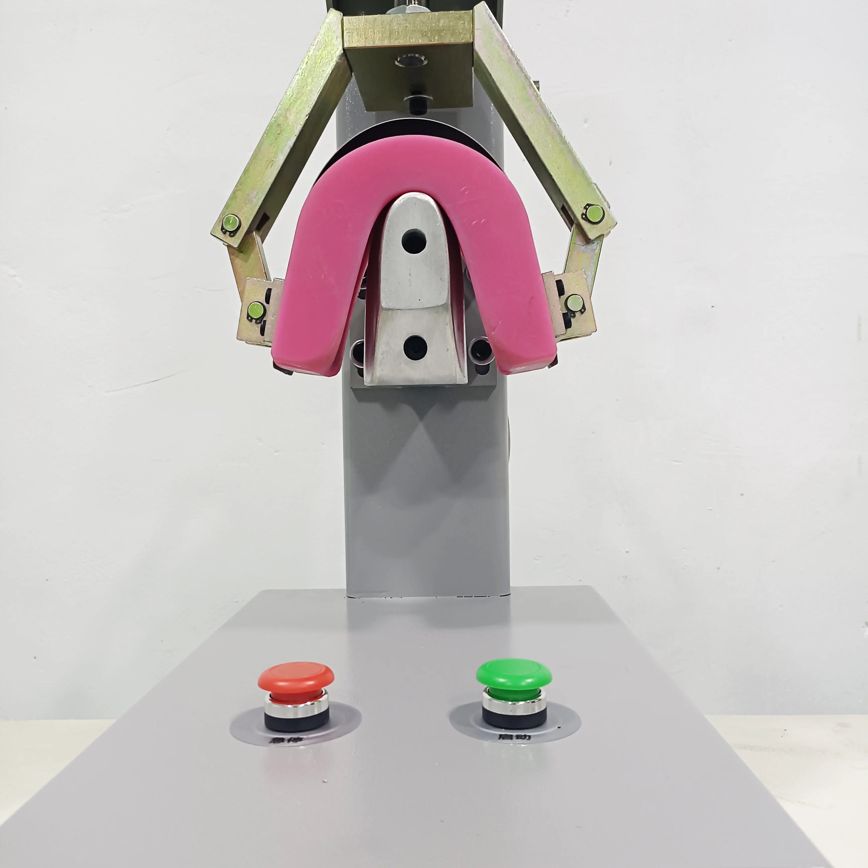 Mini Single Heat Heel Setting Footwear Machines Equipment Small Back Heel Part Counter Molding Machine