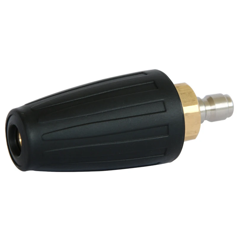 Bico turbo giratório pork, 1/4 tamanhos, conexão rápida, acessório de limpeza de lavadora de alta pressão, bico turbo de 360 graus, 4000 psi